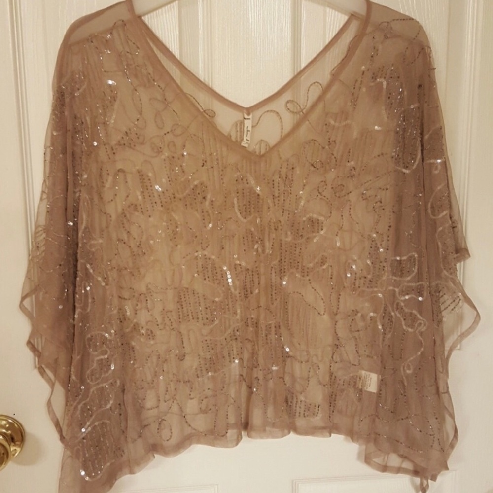 Willow & Clay beaded pullover